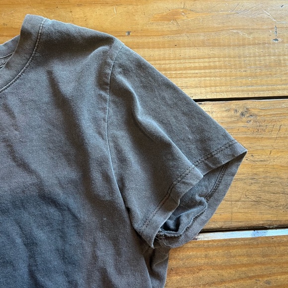 (417) BROWN COTTON-ON SHIRT - Picture 4 of 6